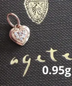 美品 ♡ノジェス K10 ハート 地金ペンダントトップ - メルカリ
