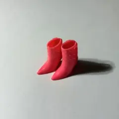 バービー人形　ピンクハイヒールブーツ