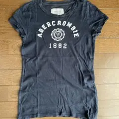 Abercrombie & Fitch ネイビー Tシャツ Sサイズ