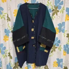 リネン100%　カラフルな羽織もの