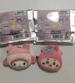 ちいかわ　サンリオキャラクターズ　シークレットヘアクリップ　2種類