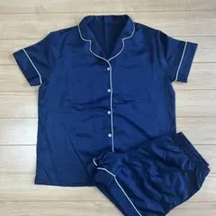 GU ネイビー パジャマセット Mサイズ
