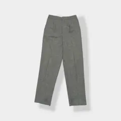 GU gu ジーユー シンプル ストレッチテーパードパンツ グレー M