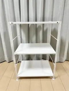 無印良品 スチールユニットシェルフ・スチール棚セット・小・ライトグレー