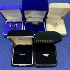 断捨離 遺品整理 指輪 6点セット アクセサリー - メルカリ