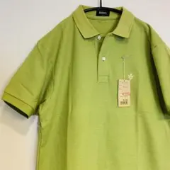 【未使用】ミズノ　Hickory（ヒッコリー）ポロシャツ　オリーブ色　Lサイズ