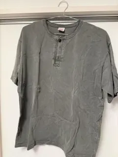 FREAK'S STORE ヘンリーネックTシャツ グレー L