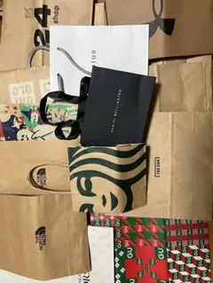 紙袋　ショップ袋セット（複数枚）