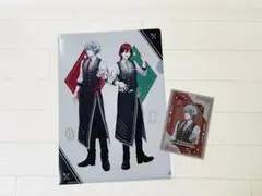 タブナイ うたプリ ココス クリアファイル 寿嶺二 黒崎蘭丸 クリアカード