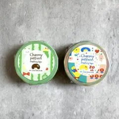 ワールドクラフト❣️mizutama charmypattern マステ 2種✨のサムネイル