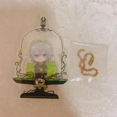 ツイステ　シルバー　アクリルキーホルダー