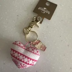 ハート型ストラップ ハローキティ付き