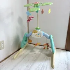 美品 パーツ完備 くまのプーさん えらべる回転6WAY ジムにへんしんメリーのサムネイル