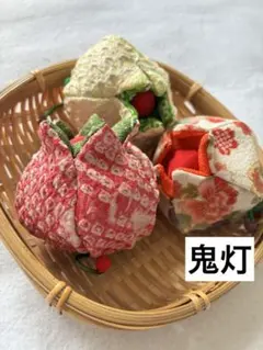 ちりめん細工「紙風船」3個セット② - メルカリ