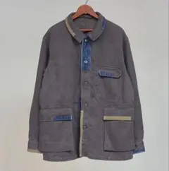 Nigel Cabournワークジャケット リペアフィニッシュ-ヘンプデニム48