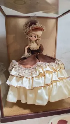 フランス人形　未使用　昭和レトロ