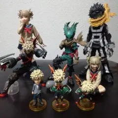 僕のヒーローアカデミア　フィギュア　緑谷出久　爆豪勝己　トガヒミコ　セット