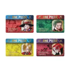 ONE PIECE バースデーコレクションカードルフィ ゾロ サンジ シャンクス