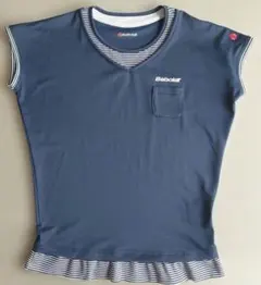 Babolat　バボラ　テニスウェアレディース　Tシャツ　ネイビー　L
