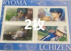 テニスの王子様 越前リョーマ 2枚セット ローソン クリアシート - メルカリ