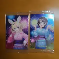 ホロライブ ウエハースカード2点セット(尾丸ポルカ&大空スバル)