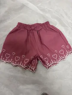 ハート刺繍 水陸両用パンツ