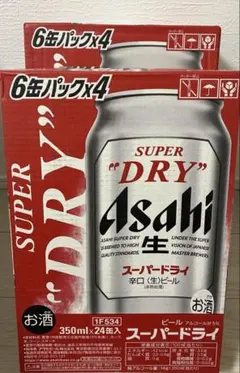 アサヒスーパードライ 350ml×24缶入り 2ケース - メルカリ