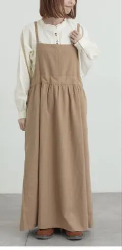 サマンサモスモス エプロンジャンパースカート