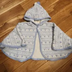 familiar ベビーポンチョ 60-90cm