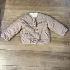 薄いピンク 中綿コート