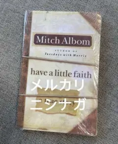 Mitch Albom have a little faith 英語　洋書