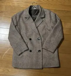 GUダブルボタン テーラードジャケット