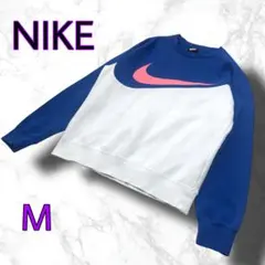 NIKE ナイキ◆スウェット◆ビッグロゴ◆スウォッシュ◆M