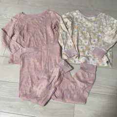 NEXT パジャマ 花柄 ドット ピンク系