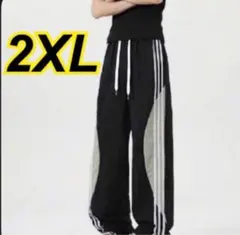 再入荷 人気 ジャガーパンツ 2XL （※小さめL相当）ラインパンツ 韓国風