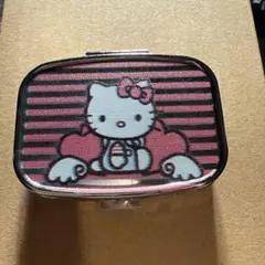 Hello Kitty アクセサリーミラー付き 小物入れ