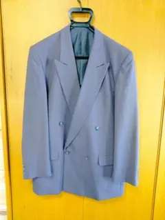 GRANCESCO UOMO 夏用メンズWスーツ　YA-6　L　淡い藤色