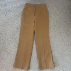 Ray BEAMS ベージュ ワイドパンツ