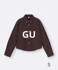 オックスフォードショートシャツ　GU