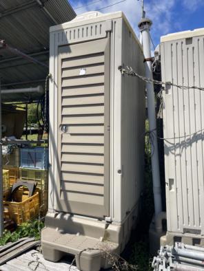 仮設トイレ 中古 清掃済み 簡易洋式タイプ - メルカリ