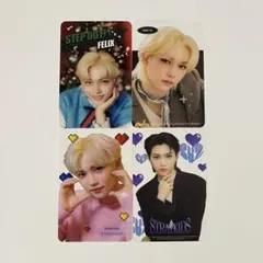 StrayKids フィリックス 6kshop 店舗特典 クリアトレカ セット