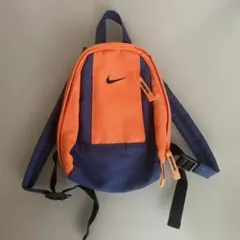 NIKE キッズ リュック ネイビー オレンジ