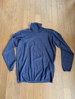 Paul Smith ダークブルー タートルネックセーター