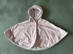 ミキハウス　ベビーポンチョ M (70-90)