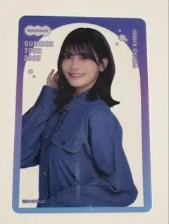 乃木坂46 奥田いろは購入特典　C賞　個別クリアカード　9月ver 東京