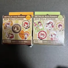 axis powers ヘタリア ボックスロールステッカー スペイン　ロマーノ