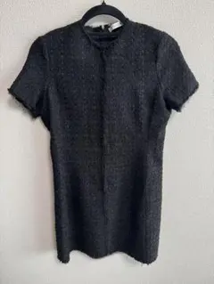 ZARA ツイードワンピース 半袖