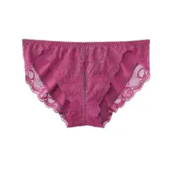 aimerfeel レースショーツ　M　 鮮やかピンク色