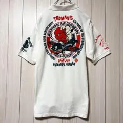 美品 TEDMAN テッドマン ポロシャツ デビルプリント AIRFORCE Lのサムネイル