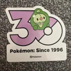 ポケモン30周年 ソンス ランダム シール ユニラン聖水ポップアップ